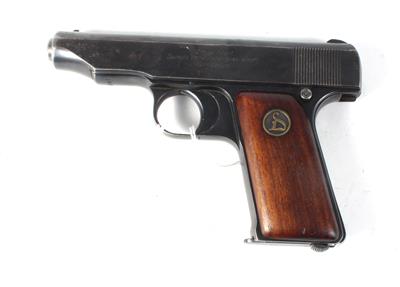 Pistole, Deutsche Werke - Erfurt, Mod.: Ortgies-Pistole der tschechoslowakischen Armee, Kal.: 7,65 mm, - Sporting and Vintage Guns