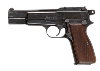 Pistole, FN - Browning, Mod.: 1935 HP der belgischen Armee, Kal.: 9 mm Para, - Armi da caccia, competizione e collezionismo
