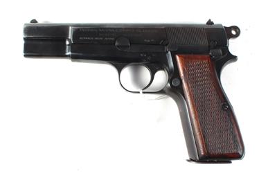 Pistole, FN - Browning, Mod.: 1935 HP, Kal.: 9 mm Para, - Armi da caccia, competizione e collezionismo