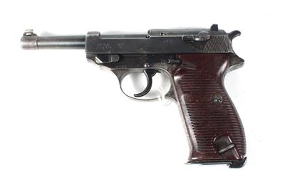 Pistole, Mauser - Oberndorf, Mod.: Walther P38, Kal.: 9 mm Para, - Lovecké, sportovní a sběratelské zbraně