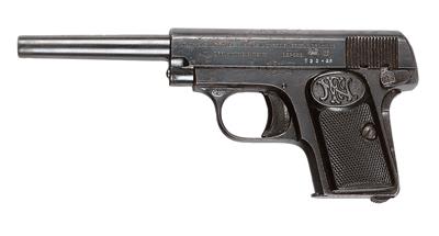 Pistole mit langem Lauf, FN - Browning, Mod.: 1906 Standard, Kal.: 6,35 mm, - Sporting and Vintage Guns
