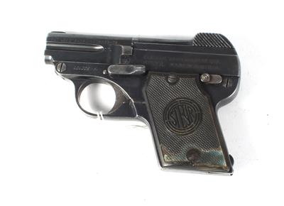 Pistole, Österreichische Waffenfabriksgesellschaft - Steyr, Mod.: 1909 Kipplauf, Kal.: 6,35 mm, - Armi da caccia, competizione e collezionismo