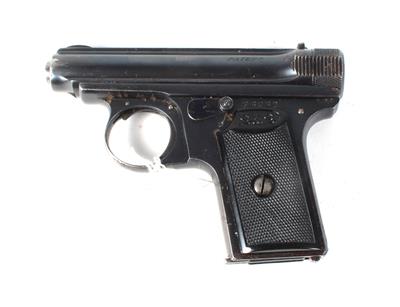 Pistole, Sauer  &  Sohn - Suhl, Mod.: 1919 erste Version, Kal.: 6,35 mm, - Jagd-, Sport- und Sammlerwaffen