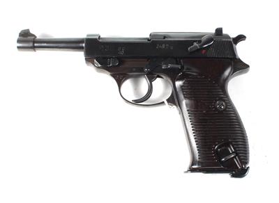 Pistole, Walther - Zella/Mehlis, Mod.: P38, Kal.: 9 mm Para, - Lovecké, sportovní a sběratelské zbraně