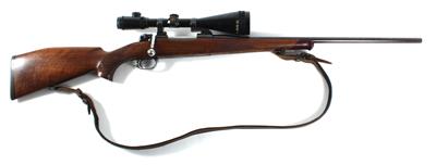 Repetierbüchse, unbekannter Hersteller/Drebinger - Herzogenaurach, Mod.: jagdlicher Mauser 98, Kal.: 9,3 x 62, - Jagd-, Sport- und Sammlerwaffen