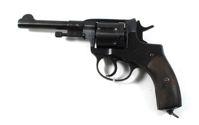 Revolver, kaiserliche Tulaer Waffenmanufaktur, Mod.: Offiziersrevolver Nagant M/1895, Kal.: 7,62 mm Nagant, - Jagd-, Sport- und Sammlerwaffen