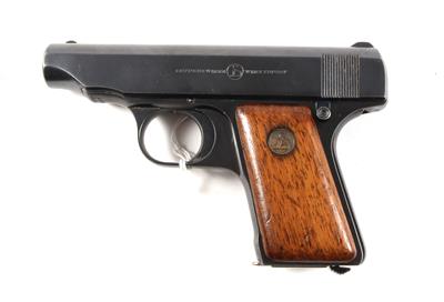 Pistole, Deutsche Werke - Erfurt, Mod.: Ortgies-Pistole, Kal.: 6,35 mm, - Jagd-, Sport- und Sammlerwaffen
