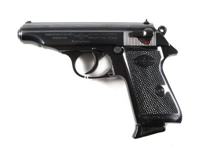 Pistole, Manurhin, Mod.: Walther PP, Kal.: 7,65 mm, - Lovecké, sportovní a sběratelské zbraně