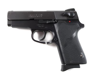 Pistole, Smith  &  Wesson, Mod.: 908, Kal.: 9 mm Para, - Jagd-, Sport- und Sammlerwaffen