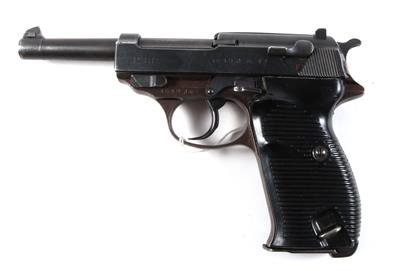 Pistole, Walther - Zella/Mehlis, Mod.: P38, Kal.: 9 mm Para, - Jagd-, Sport- und Sammlerwaffen