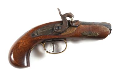 VL-Perkussionspistole, Jukar, Mod.: Philadelphia Derringer, Kal.: .45', - Jagd-, Sport- und Sammlerwaffen