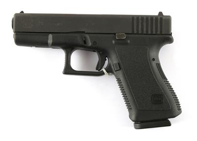 Pistole, Glock, Mod.: 19, Kal.: 9 mm Para, - Armi da caccia, competizione e collezionismo