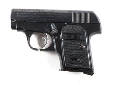 Pistole, Manufacture d'Armes des Pyrennees Francaises (M. A. P. F.) Unique, Mod.: 10, Kal.: 6,35 mm, - Jagd-, Sport- und Sammlerwaffen