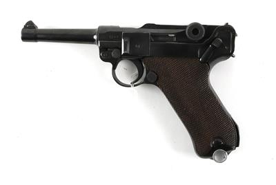 Pistole, Mauser - Oberndorf, Mod.: P08, Kal.: 9 mm Para, - Armi da caccia, competizione e collezionismo