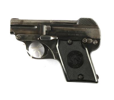Pistole, Österreichische Waffenfabriksgesellschaft - Steyr, Mod.: 1909 Kipplauf, Kal.: 6,35 mm, - Jagd-, Sport- und Sammlerwaffen