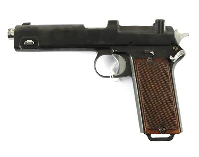 Pistole, Steyr, Mod.: Repetierpistole M.12, Kal.: 9 mm Steyr, - Armi da caccia, competizione e collezionismo