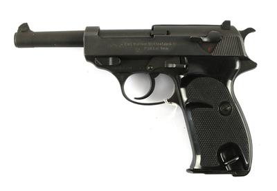 Pistole, Walther - Ulm, Mod.: P38 Exportausführung - frühe Fertigung, Kal.: 9 mm Para, - Armi da caccia, competizione e collezionismo