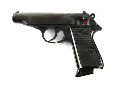 Pistole, Walther - Ulm, Mod.: PP, Kal.: .22 l. r., - Jagd-, Sport- und Sammlerwaffen