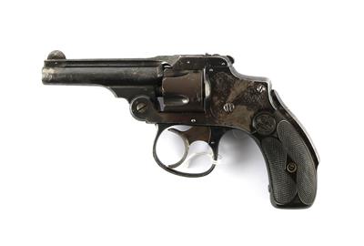 Revolver, Smith  &  Wesson, Mod.: .32 Safety Hammerless 1. Modell, Kal.: .32 S & W, - Lovecké, sportovní a sběratelské zbraně