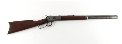 Unterhebelrepetierbüchse, Winchester, Mod.: 1892 Sporting Rifle mit Oktagon Lauf, Kal.: .44-40 Win., - Jagd-, Sport- und Sammlerwaffen