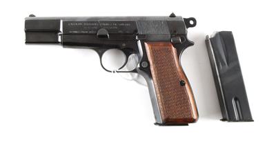 Pistole, FN - Browning, Mod.: 1935 HP, Kal.: 9 mm Para, - Jagd-, Sport- und Sammlerwaffen