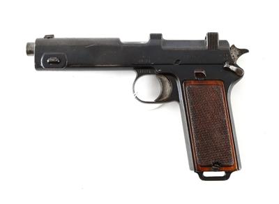 Pistole, Steyr, Mod.: 1912, Kal.: 9 mm Steyr, - Lovecké, sportovní a sběratelské zbraně