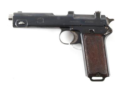 Pistole, Steyr, Mod.: Chilenische M.1911, Kal.: 9 mm Steyr, - Armi da caccia, competizione e collezionismo