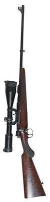 Repetierbüchse, John Rigby & Co. - London, Mod.: jagdliches Mausersystem 98, Kal.: 7 mm Rem. Mag. mit Holland & Holland Lauf und Originalzertifikat von Rigby, - Sporting and Vintage Guns