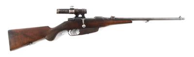 Repetierbüchse, Terni, Mod.: jagdlicher Mannlicher Carcano Kurzgewehr M 91/38 ('Fucile corto M 38'), Kal.: 6,5 x 52 mm Carc., - Sporting and Vintage Guns