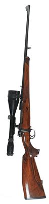 Repetierbüchse, unbekannter Ferlacher Hersteller, Mod.: jagdlicher Mauser 98, Kal.: .270 Win., - Lovecké, sportovní a sběratelské zbraně