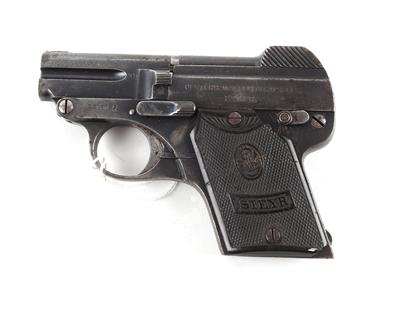 Pistole, Österreichische Waffenfabriksgesellschaft - Steyr, Mod.: 1909 Kipplauf, Kal.: 6,35 mm, - Sporting and Vintage Guns