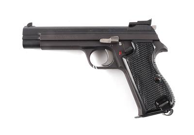 Pistole, SIG, Mod.: 210-6, Kal.: 9 mm Para, - Jagd-, Sport- und Sammlerwaffen