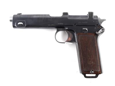 Pistole, Steyr, Mod.: Repetierpistole M.12, Kal.: 9 mm Para, - Armi da caccia, competizione e collezionismo