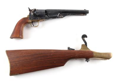 VL-Perkussionsrevolver, Armi San Paolo - Brescia, Mod.: Colt 1861 Navy, Kal.: .36", - Sporting and Vintage Guns
