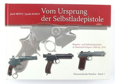 Buch, 'Vom Ursprung der Selbstladepistole' Band 1, - Armi da caccia, competizione e collezionismo