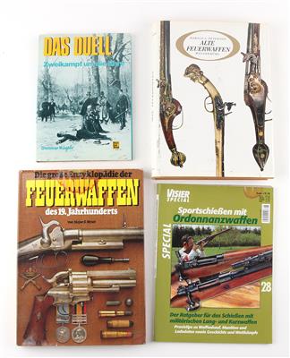 Konvolut aus acht Büchern darunter Das Schützenwesen im Salzkammergut, - Sporting and Vintage Guns