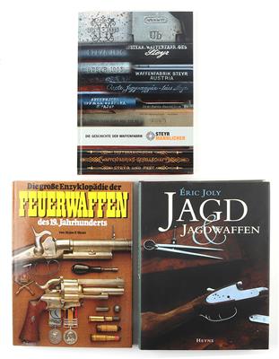 Konvolut aus drei Büchern darunter 'Jagdwaffen', - Armi da caccia, competizione e collezionismo