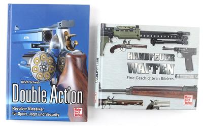 Konvolut aus fünf Büchern darunter 'Die Pistole 08', 'Pistolen und Revolver in Stainless', - Sporting and Vintage Guns