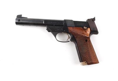Pistole, High Standard, Mod.: Supermatic Trophy Military, Kal.: .22 l. r., - Jagd-, Sport- und Sammlerwaffen
