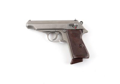 Pistole, Manurhin, Mod.: Walther PP, Kal.: 7,65 mm, - Lovecké, sportovní a sběratelské zbraně