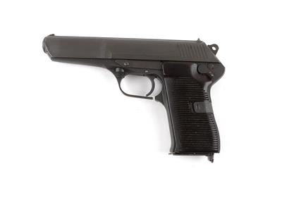 Pistole mit Wechsellauf, CZ, Mod.: 52, Kal.: 7,62 mm Tok. mit Wechsellauf im Kal.: 9 mm Para, - Lovecké, sportovní a sběratelské zbraně