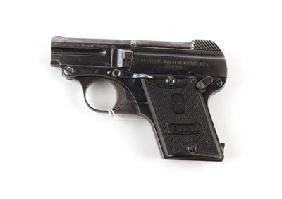 Pistole, Österreichische Waffenfabriksgesellschaft - Steyr, Mod.: 1909 Kipplauf, Kal.: 6,35 mm, - Armi da caccia, competizione e collezionismo