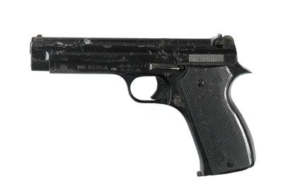 Pistole, Societe Alsacienne de Construction Mecanique (S. A. C. M), Mod.: 1935 A ("Pistole 625 (f)" oder Petter-Pistole), Kal.: 7,65 mm lang, - Lovecké, sportovní a sběratelské zbraně
