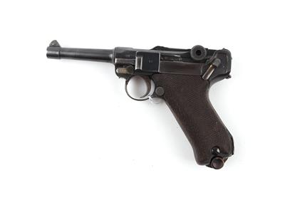 Pistole, unterschiedliche Fertigungen, Mod.: P08, Kal.: 9 mm Para, - Armi da caccia, competizione e collezionismo