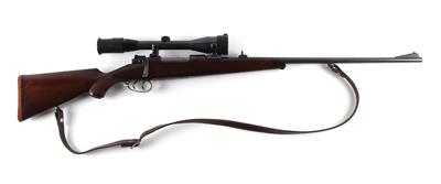 Repetierbüchse, Wilhelm Brenneke Leipzig, Mod.: jagdlicher Mauser 98, Kal.: 7 x 64, - Jagd-, Sport- und Sammlerwaffen