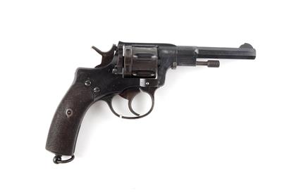 Revolver, Brevet Nagant, Mod.: schwedischer Marinerevolver M/1887, Kal.: 7,5 mm Schwed. Nagant, - Lovecké, sportovní a sběratelské zbraně