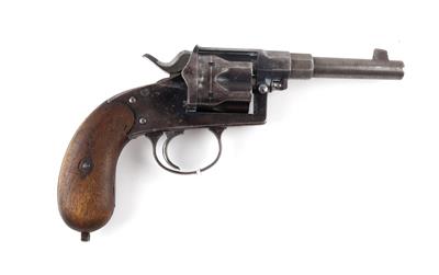 Revolver, Gewehrfabrik Erfurt, Mod.: deutscher Reichsrevolver M1883, Kal.: 10,6 mm deut. Ord., - Jagd-, Sport- und Sammlerwaffen