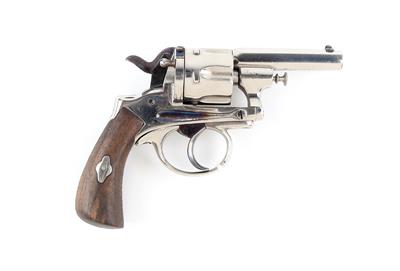 Revolver, L. Gasser - Wien, Mod.: ziviler Zentralfeuerrevolver, Kal.: 7 mm, - Jagd-, Sport- und Sammlerwaffen