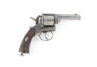 Revolver, Leopold Ulrich - Wien, Mod.: K. K. Post- und Polizeirevolver, Kal.: 9 mm (.380), - Jagd-, Sport- und Sammlerwaffen