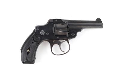 Revolver, Smith  &  Wesson, Mod.: .32 Safety Hammerless 2. Modell, Kal.: .32 S  &  W, - Sporting and Vintage Guns